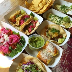 Gluten-free Mexican spread from Oaxaca Taqueria